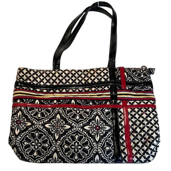 Vera Bradley Quilted Barcelona Flipster Purse & Notebook - Picture 1 of 7